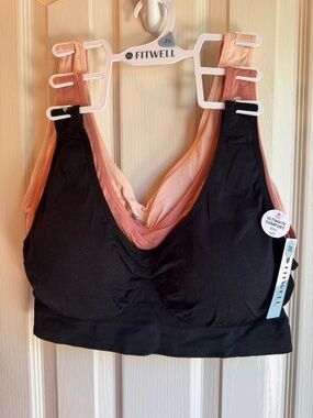 NWT FITWELL 3 PIECE COMFORT BRA SET